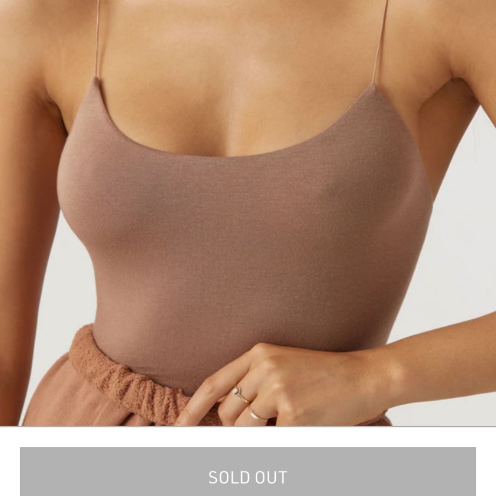 Joah brown Sold Out open back cami, sienna nwt